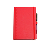 Pu Hardcover Notebook with Straps with Pen