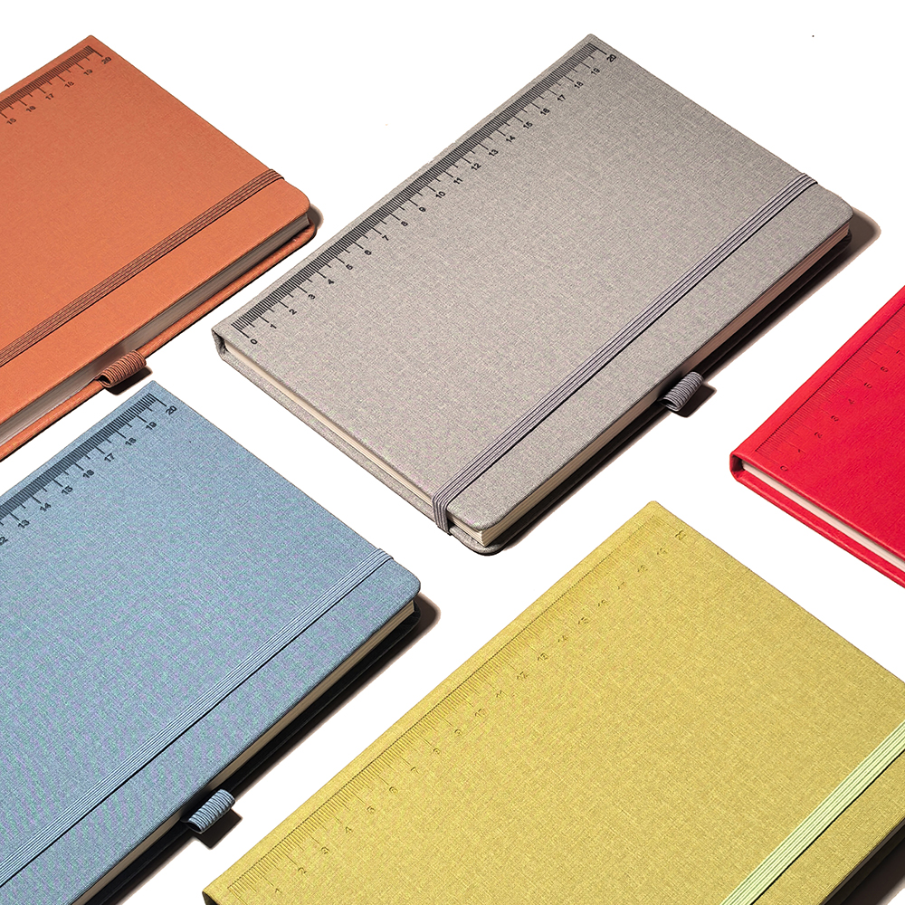 Pu Hardcover Notebook with Straps with Pen